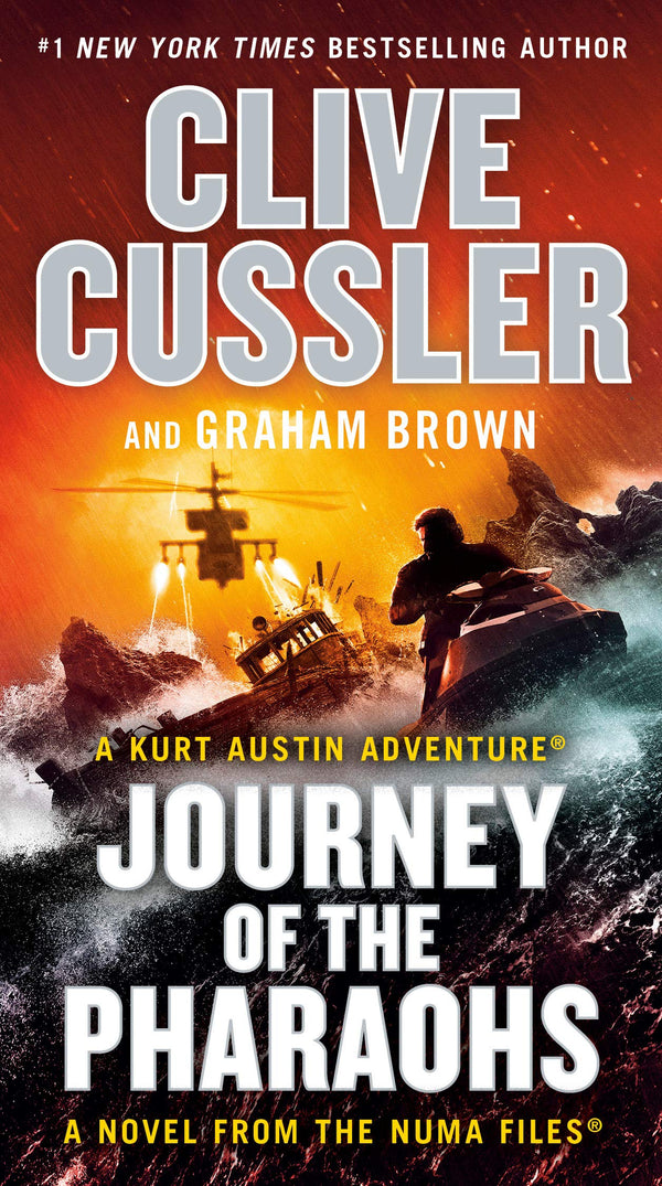 Book cover of Journey Of The Pharaohs by Clive Cussler, Graham Brown