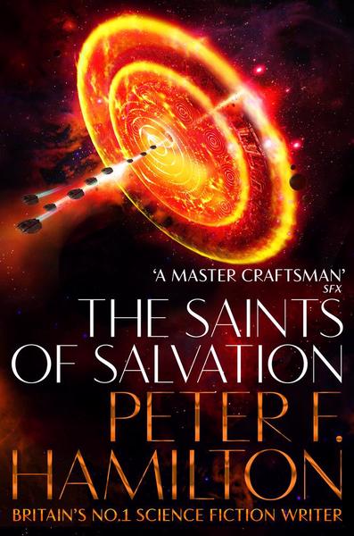 Book cover of The Saints of Salvation by Peter F. Hamilton