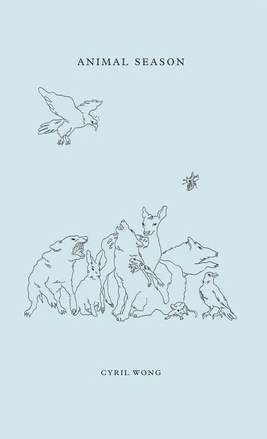 Book cover of Animal Season by Cyril Wong, Speak Cryptic (Illustrations)