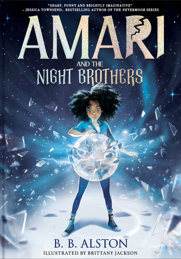 Book cover of Amari And The Night Brothers by B.B. Alston