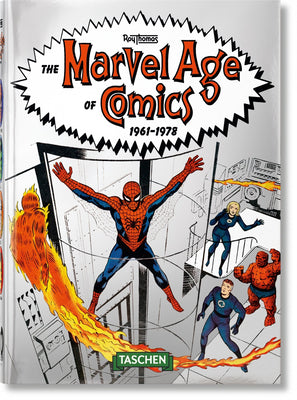 Book cover of The Marvel Age of Comics 1961-1978 by Roy Thomas