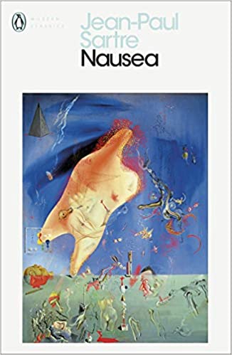 Book cover of Nausea by Jean-Paul Sartre, James  Wood (Introduction), Robert Baldick (Trans.)