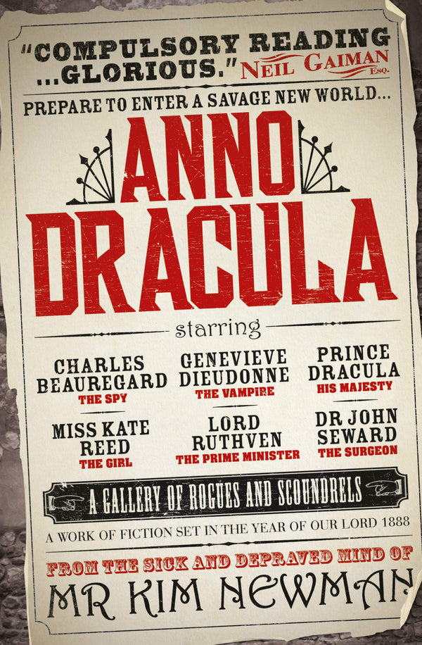 Book cover of Anno Dracula by Kim Newman