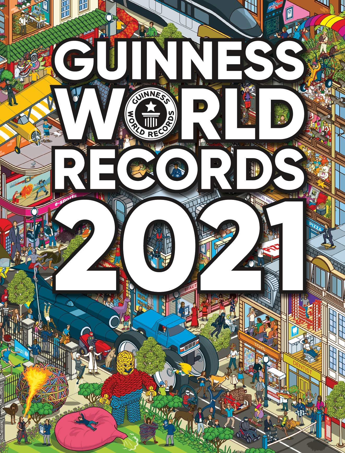 Book cover of Guinness World Records 2021 by Guinness World Records