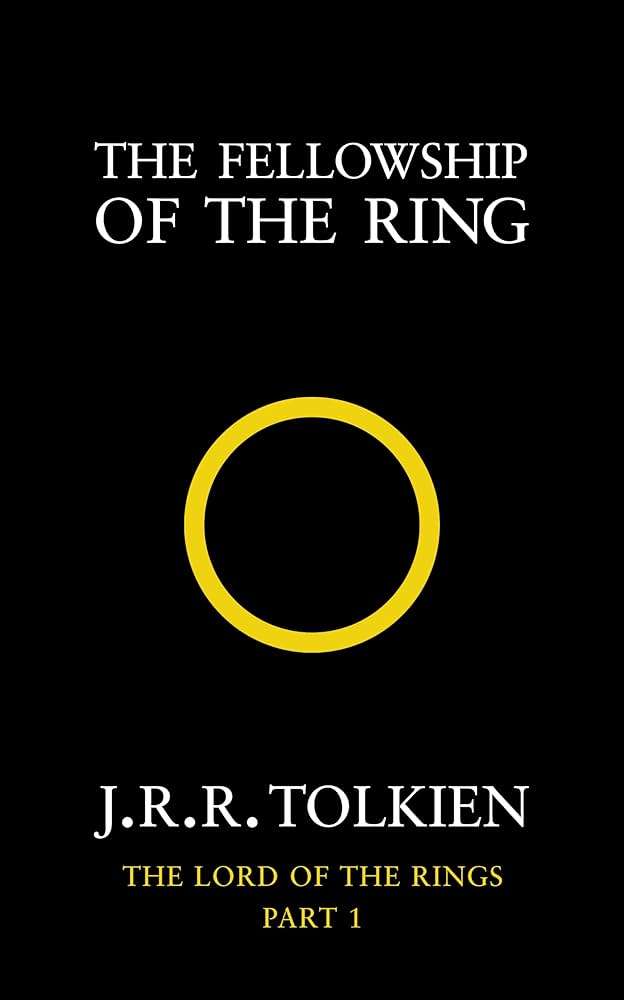 Book cover of The Fellowship Of The Ring by J.R.R. Tolkien