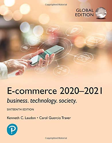 Book cover of E-Commerce 2020-2021, Business, Technology And Society by Carol Guercio Traver