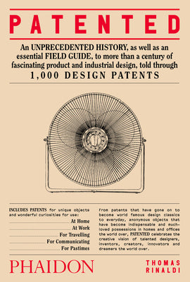 Book cover of Patented: 1,000 Design Patents by Thomas Rinaldi