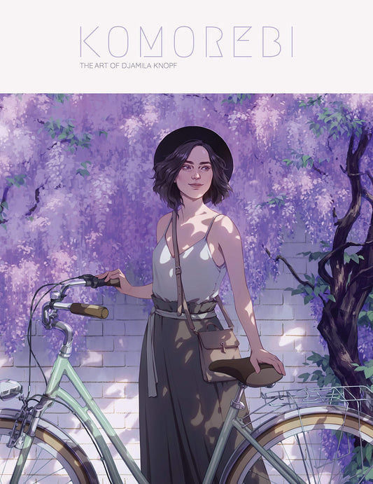 Book cover of Komorebi - The Art Of Djamila Knopf by Djamila Knopf, Lois van Baarle (Foreword)