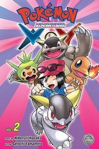 Book cover of Pokemon Adventures XY 2 by Hidenori Kusaka, Satoshi Yamamoto