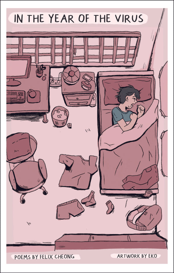 Book cover of In The Year Of The Virus by Felix Cheong, Eko (Jia He Yi) (Illus.)