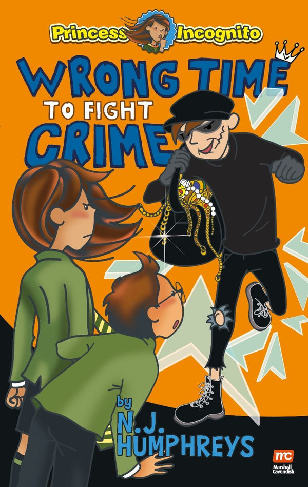 Book cover of Wrong Time To Fight Crime by Neil Humphreys