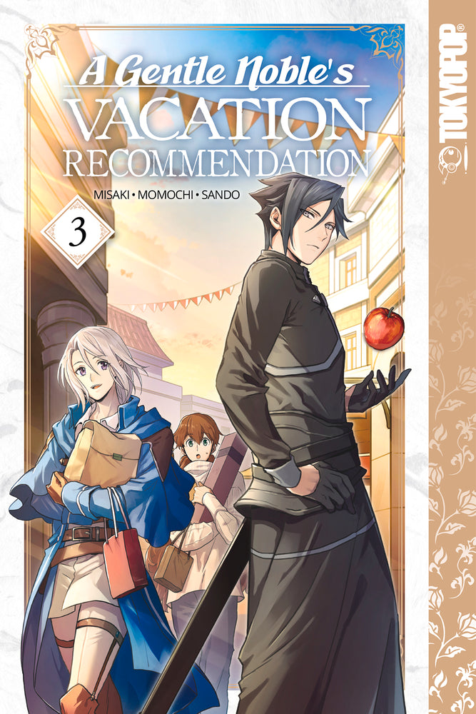Book cover of A Gentle Noble's Vacation Recommendation, Volume 3 by Misaki . (Original Creator), Momochi (Artist), Sando (Original Character Design), ８ＫＥＹ (Series Composition)