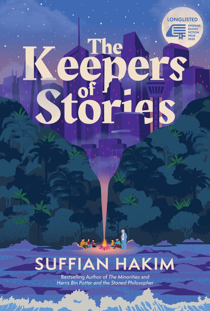 Book cover of The Keepers of Stories by Suffian Hakim