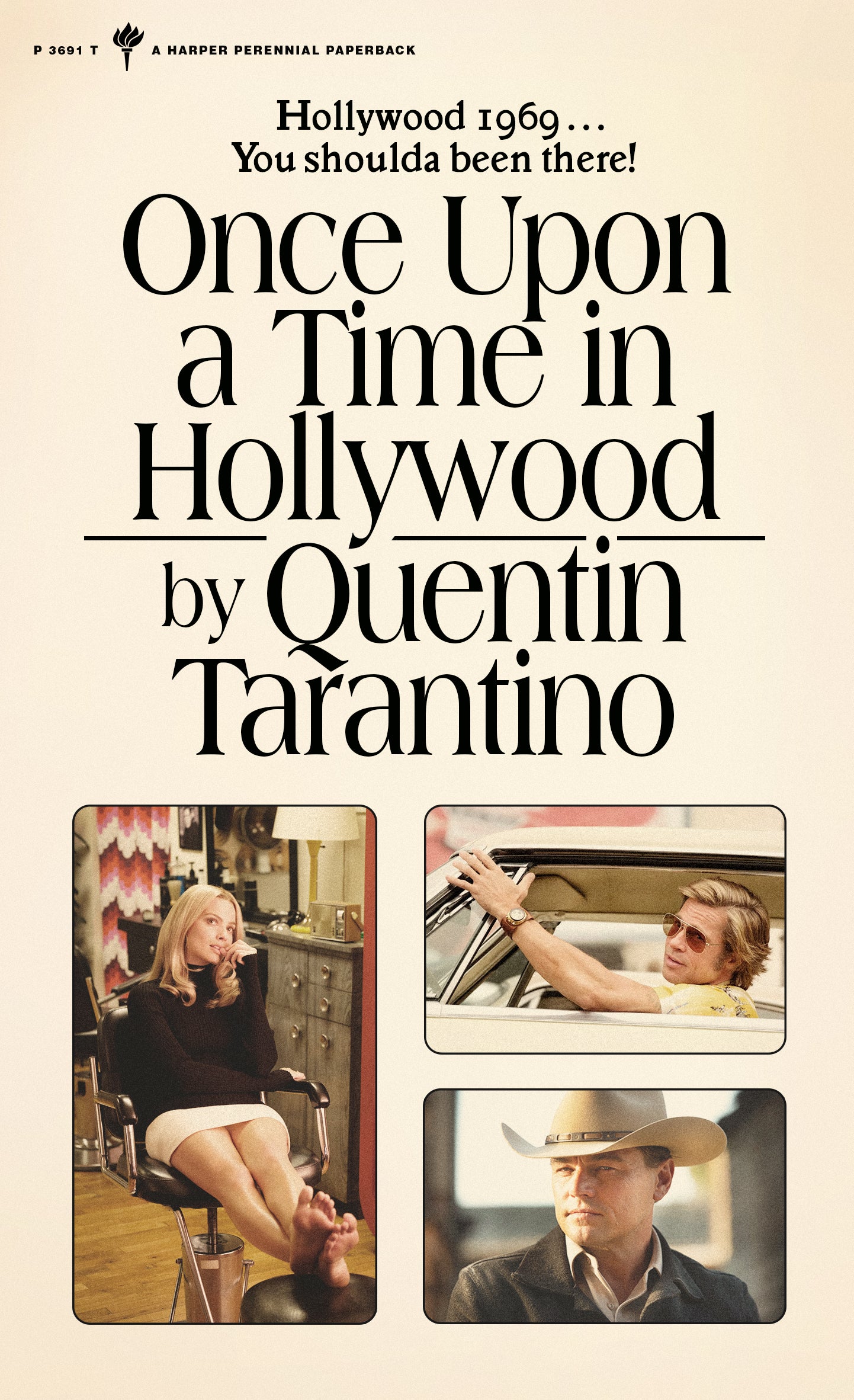 Book cover of Once Upon a Time in Hollywood by Quentin Tarantino