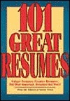 Book cover of 101 Great Resumes by Career Press (Ed.)