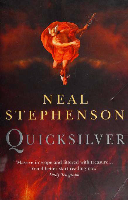 Book cover of Quicksilver by Neal Stephenson