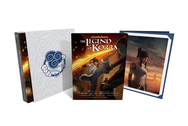 Book cover of The Legend Of Korra: The Art Of The Animated Series--Book One: Air Deluxe Edition by Michael Dante DiMartino, Bryan Konietzko