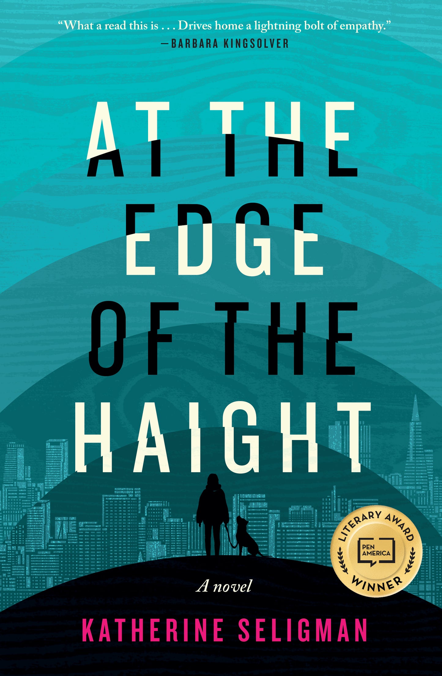 Book cover of At The Edge Of The Haight by Katherine Seligman