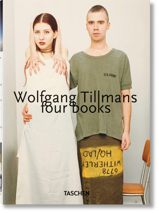 Book cover of Wolfgang Tillmans. Four Books. 40th Ed. by Federico Gargaglione (Additional picture research), Wolfgang Tillmans
