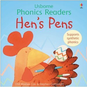 Book cover of Hen's Pens Phonics Reader by Phil Roxbee Cox, Stephen Cartwright (Illus.)