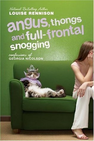 Book cover of Angus, Thongs And Full-Frontal Snogging by Louise Rennison