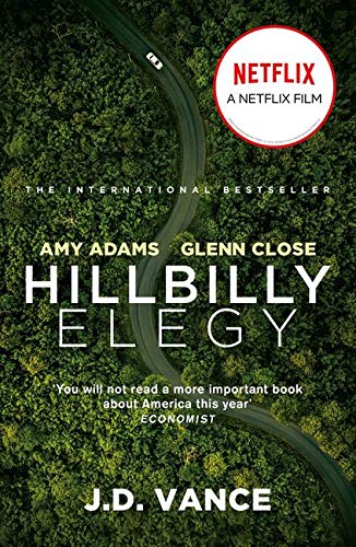 Book cover of Hillbilly Elegy by J.D. Vance