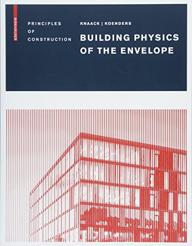 Book cover of Building Physics of the Envelope by Ulrich Knaack (Ed.), Eddie Koenders (Ed.)