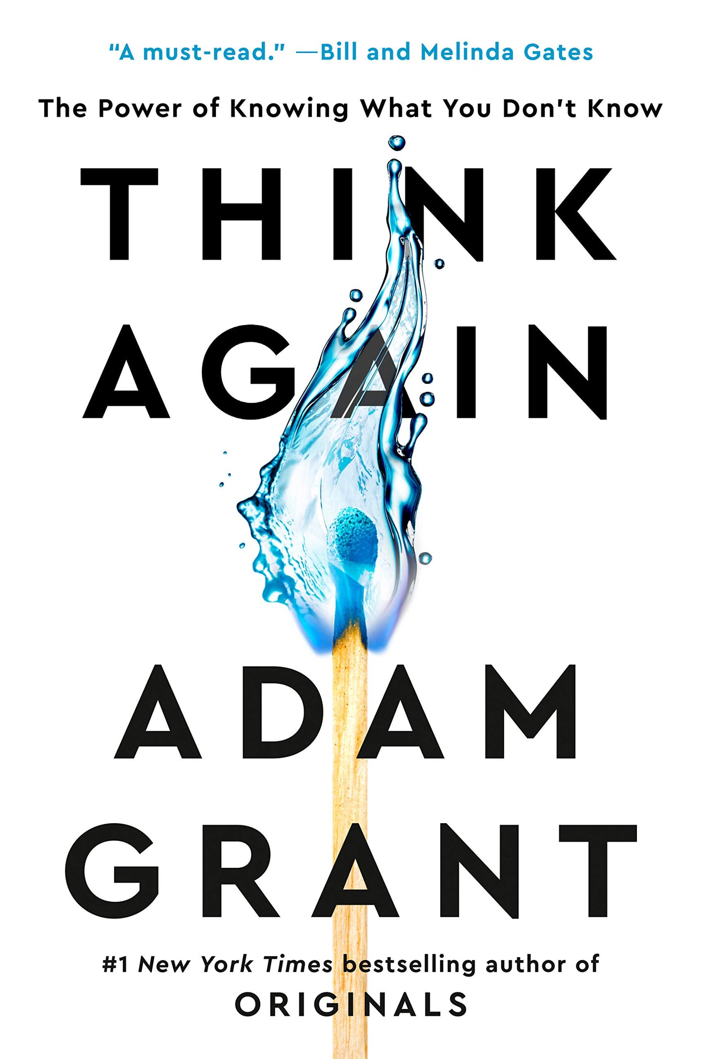 Book cover of Think Again by Adam M. Grant