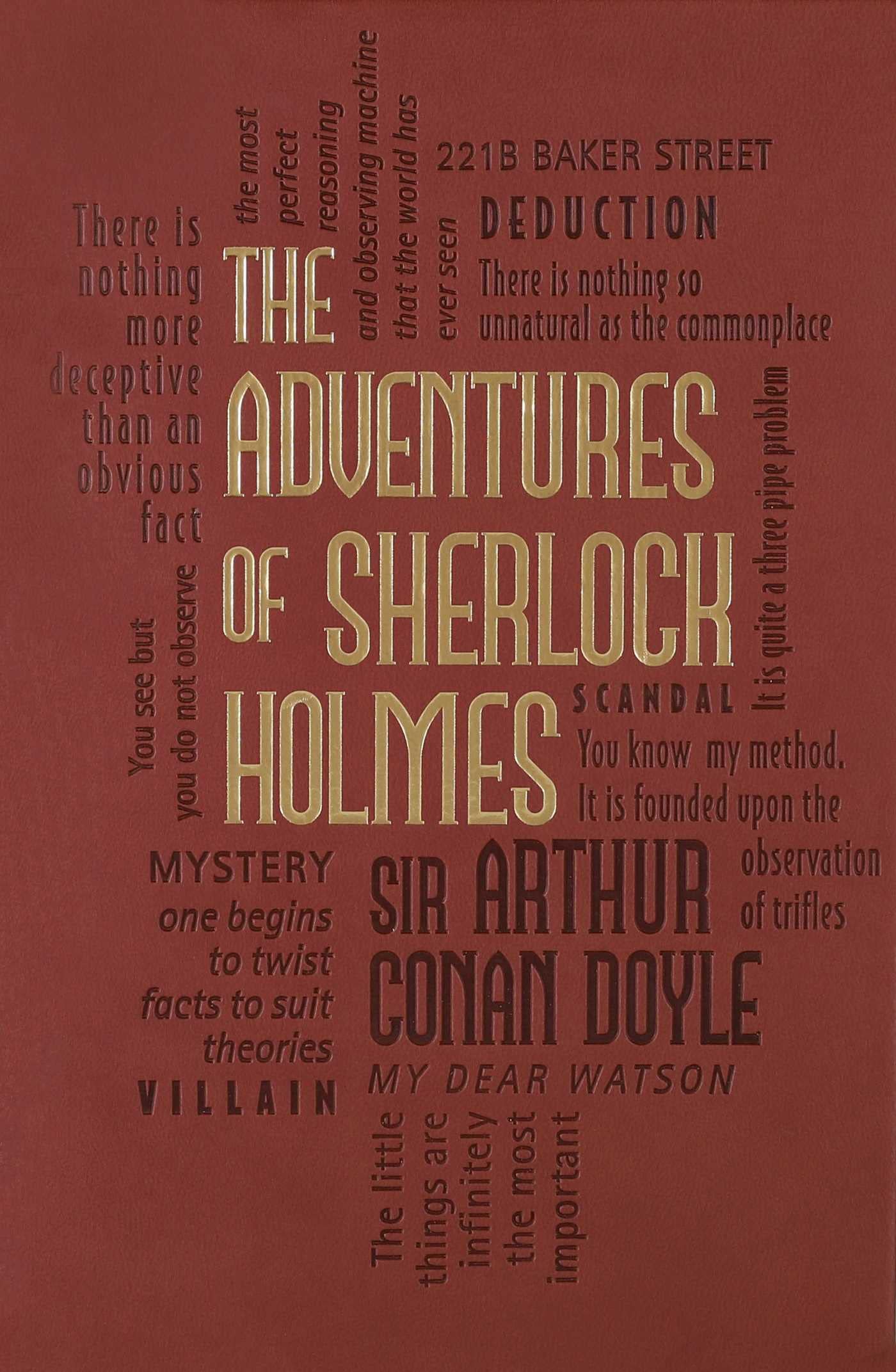Book cover of The Adventures Of Sherlock Holmes by Arthur Conan Doyle