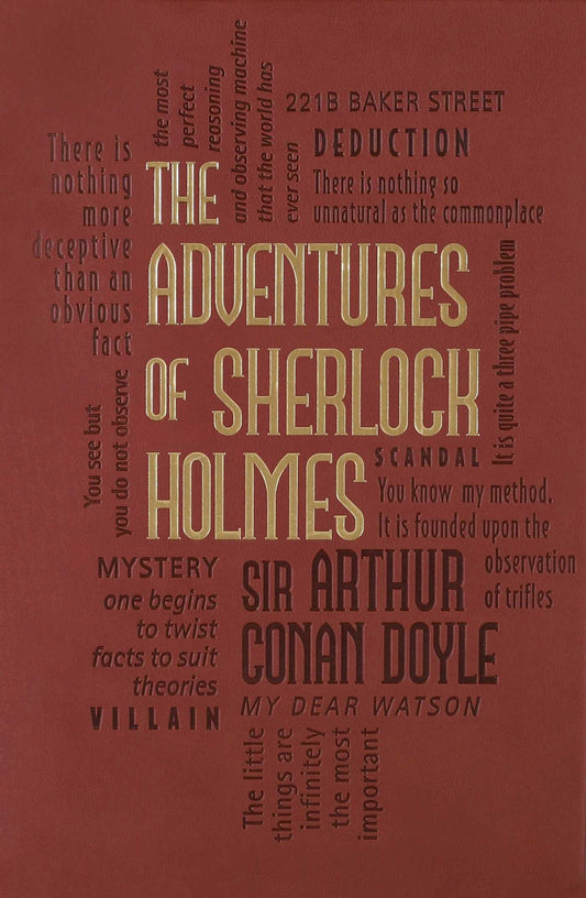 Book cover of The Adventures Of Sherlock Holmes by Arthur Conan Doyle