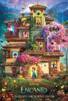 Book cover of Encanto: The Deluxe Junior Novelization by Angela Cervantes (Adapter)