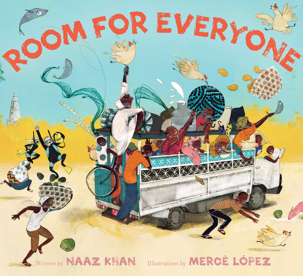Book cover of Room For Everyone by Naaz Khan, Mercè López (Illus.)