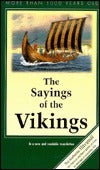 Book cover of The Sayings of Vikings by Bjorn Jonasson (Trans.)
