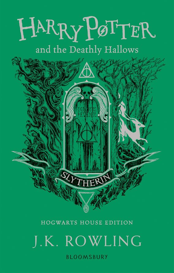 Book cover of Harry Potter And The Deathly Hallows by J.K. Rowling