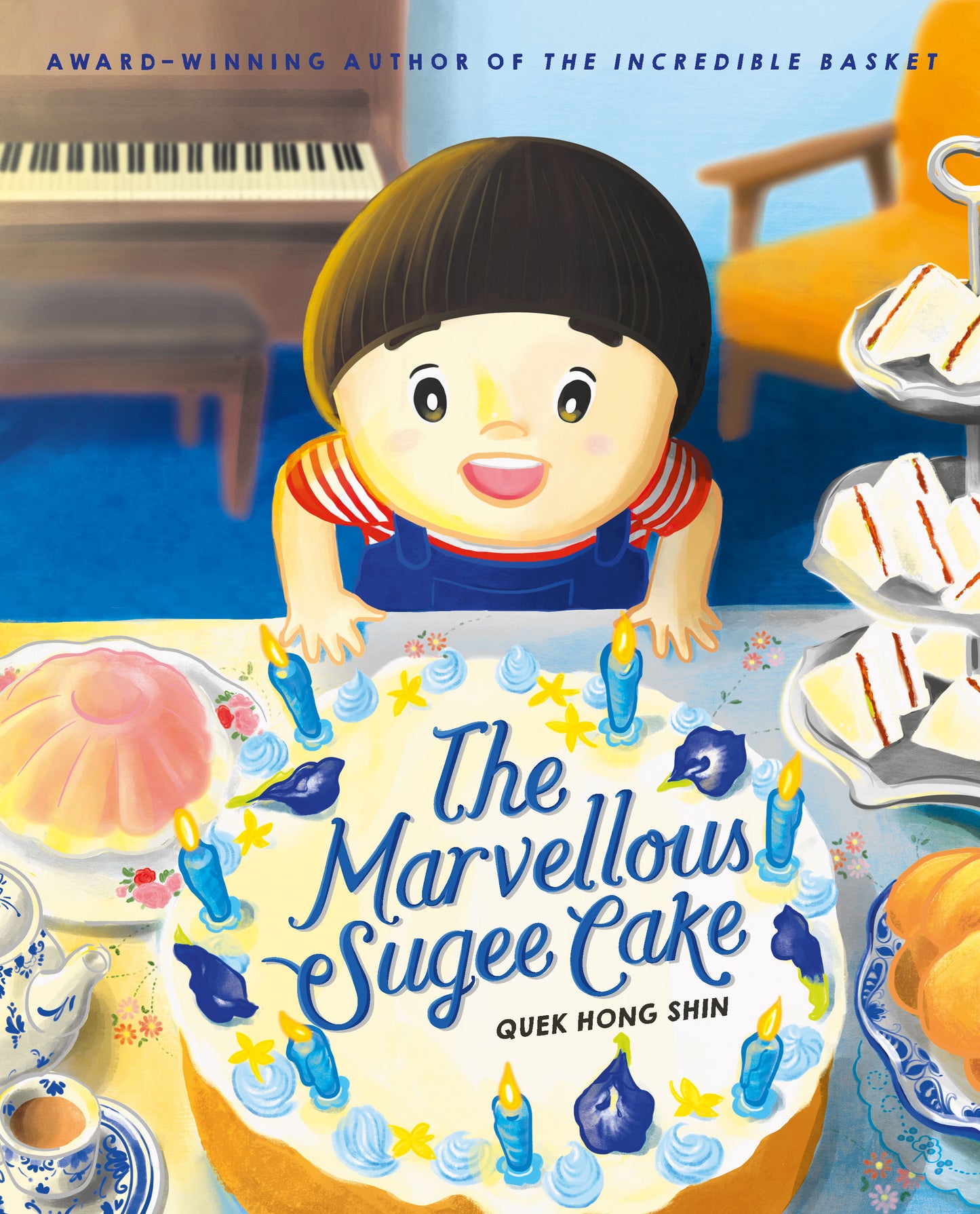 Book cover of The Marvellous Sugee Cake by Quek Hong Shin