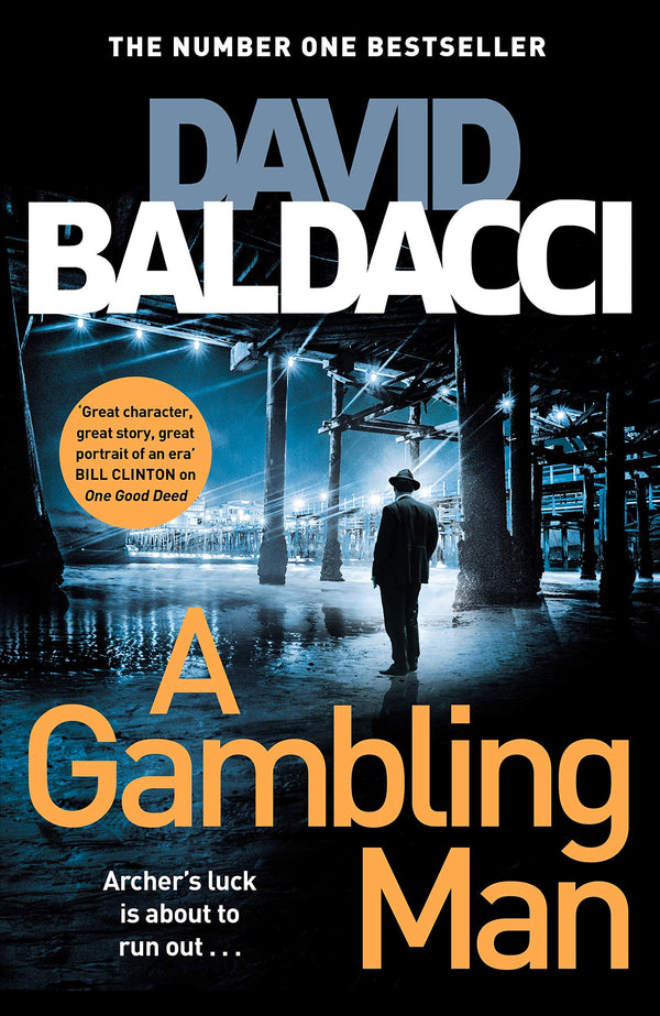 Book cover of A Gambling Man by David Baldacci