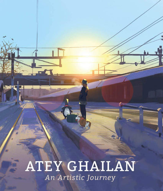 Book cover of An Artistic Journey: Atey Ghailan by Atey Ghailan, 3dtotal Publishing (Ed.)