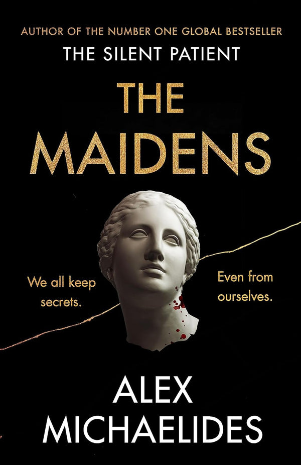 Book cover of The Maidens by Alex Michaelides