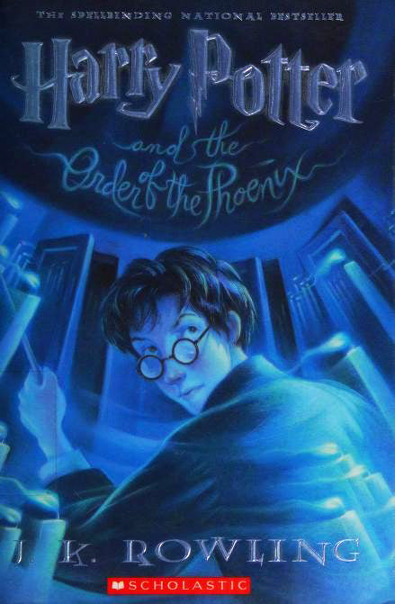 Book cover of Harry Potter And The Order Of The Phoenix by J.K. Rowling, Mary GrandPré (Illus.)