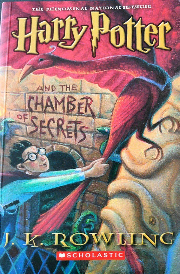 Book cover of Harry Potter And The Chamber Of Secrets by J.K. Rowling, Mary GrandPré (Illus.)