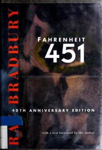 Book cover of Fahrenheit 451 by Ray Bradbury