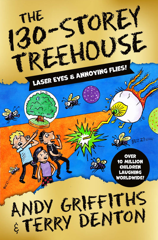 Book cover of The 130-Story Treehouse (The Treehouse Books) by Andy Griffiths