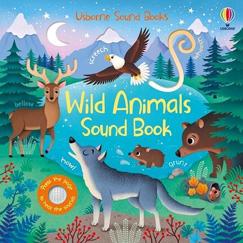 Book cover of Wild Animals Sound Book by Sam Taplin