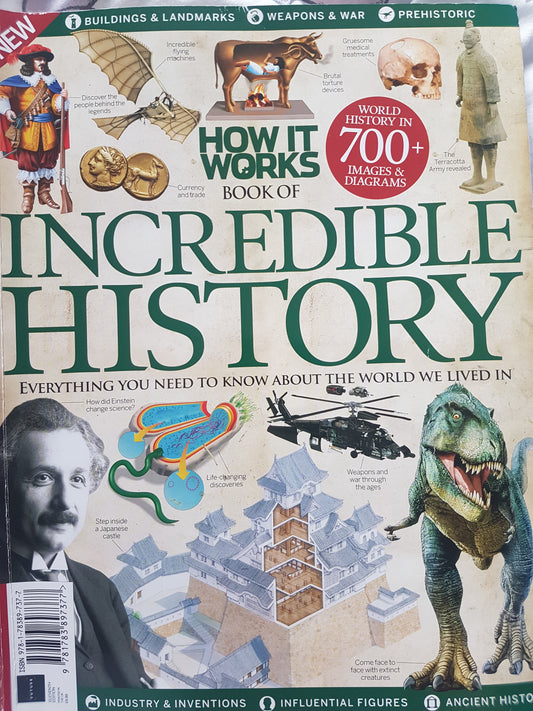 Book cover of How It Works: Book Of Incredible History by Imagine Publishing