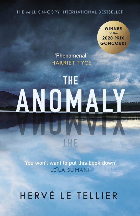 Book cover of The Anomaly by Hervé Le Tellier