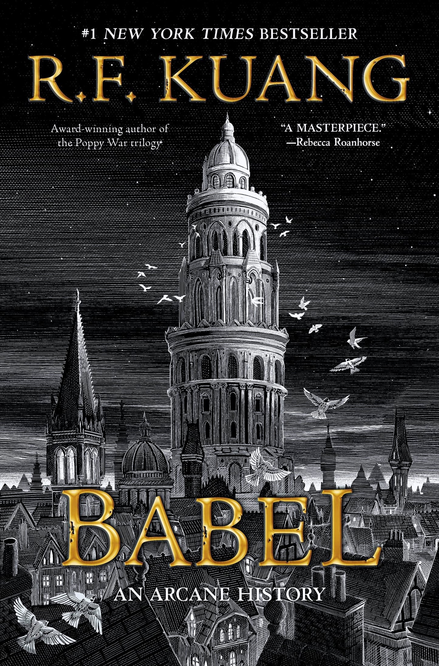 Book cover of Babel by R.F. Kuang