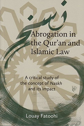Book cover of Abrogation In The Qur’an And Islamic Law by Louay Fatoohi