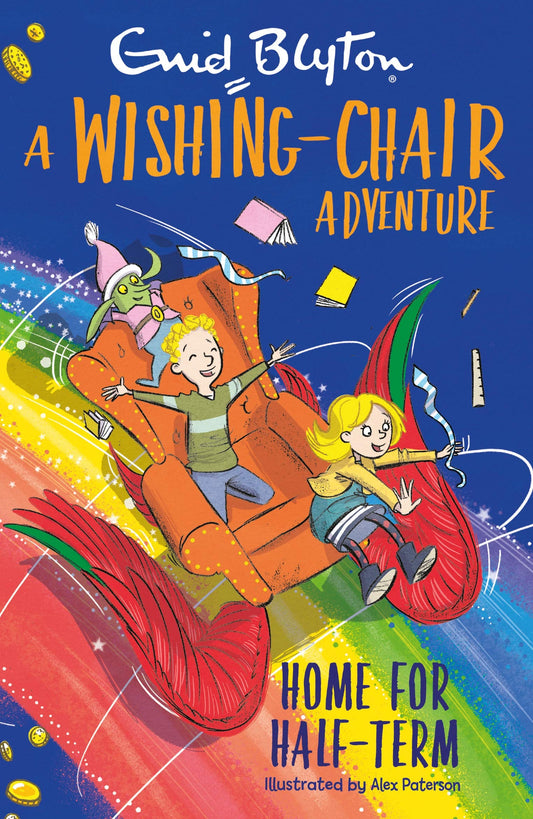 Book cover of Wishing Chair Adventure Home Half Term by Enid Blyton