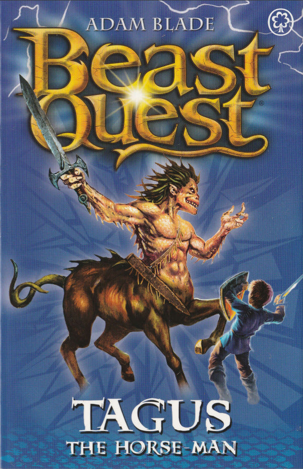 Book cover of Tagus The Horse-Man by Adam Blade