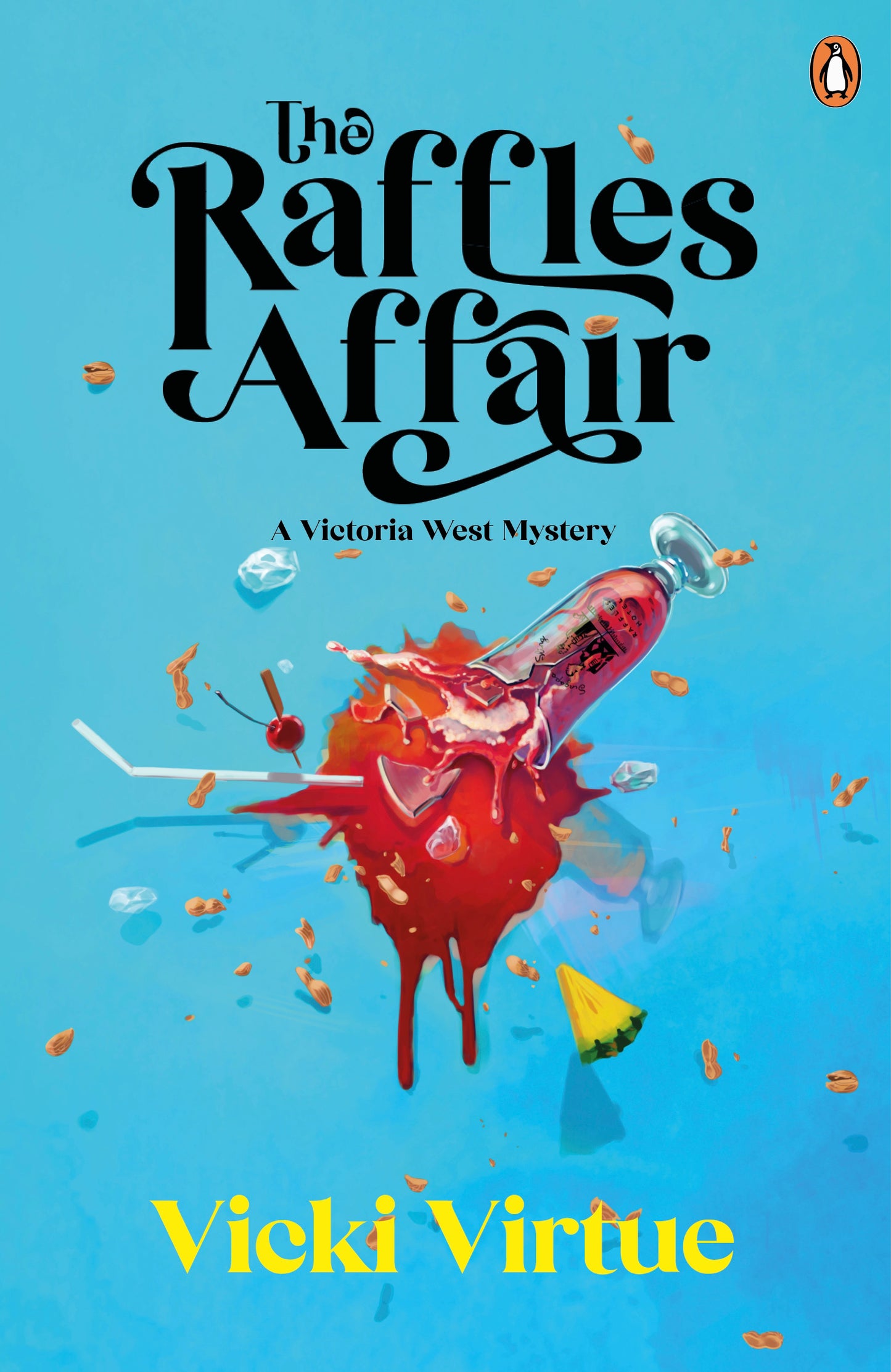 Book cover of The Raffles Affair by Vicki Virtue